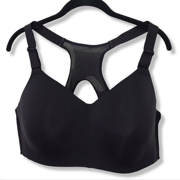 AVIA Sports padded xxxl blk razer back bra - Picture 1 of 6